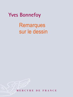 cover image of Remarques sur le dessin